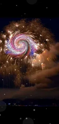 Atmosphere Atmospheric Phenomenon Fireworks Live Wallpaper