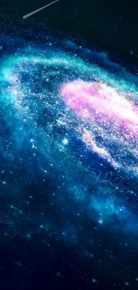 Atmosphere Blue Nebula Live Wallpaper