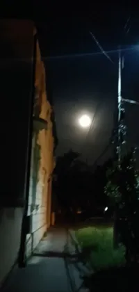 Atmosphere Building Moon Live Wallpaper