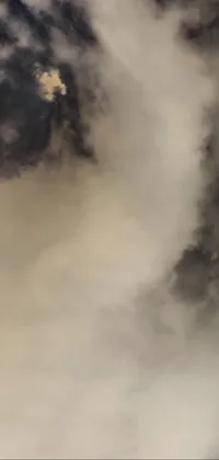 Atmosphere Cloud Grey Live Wallpaper