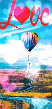 Atmosphere Cloud Hot Air Ballooning Live Wallpaper