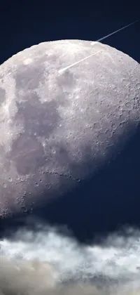 Atmosphere Cloud Moon Live Wallpaper