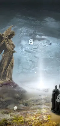 Scary Statue Live Wallpaper