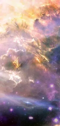 Explore the vastness of the universe with this stunning live wallpaper
