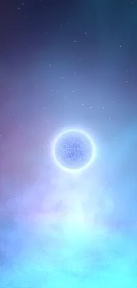 If you're looking for an awe-inspiring space-inspired live wallpaper for your phone, this one is perfect
