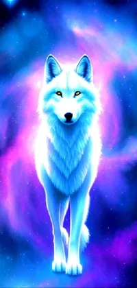 Lone wolf Live Wallpaper