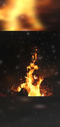 Atmosphere Fire Heat Live Wallpaper