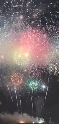 Atmosphere Fireworks Nature Live Wallpaper