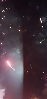 Atmosphere Fireworks Sky Live Wallpaper