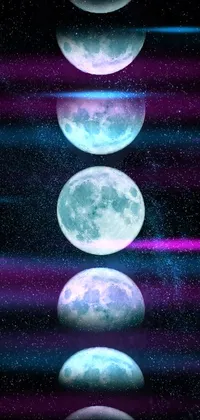 Atmosphere Light Purple Live Wallpaper