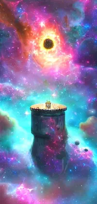 Atmosphere Liquid Nebula Live Wallpaper
