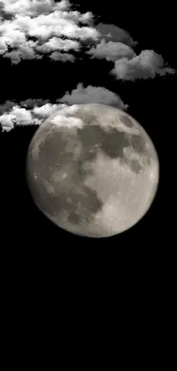 Atmosphere Moon Cloud Live Wallpaper