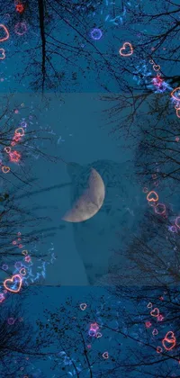 Atmosphere Moon Crescent Live Wallpaper