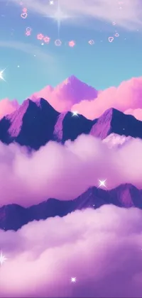 Atmosphere Mountain Sky Live Wallpaper