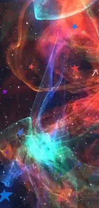 Atmosphere Nebula Art Live Wallpaper