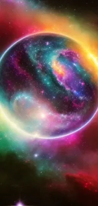 Atmosphere Nebula Light Live Wallpaper