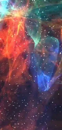 Atmosphere Nebula Paint Live Wallpaper
