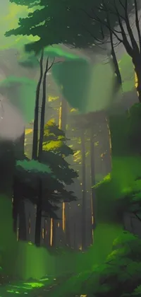 Atmosphere Plant Green Live Wallpaper