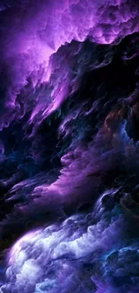 Atmosphere Purple Body Of Water Live Wallpaper