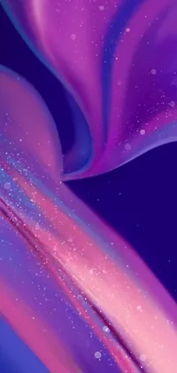 Atmosphere Purple Liquid Live Wallpaper
