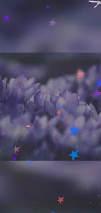 Atmosphere Purple Nature Live Wallpaper