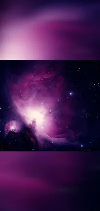 Atmosphere Purple Sky Live Wallpaper