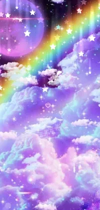 Atmosphere Rainbow Light Live Wallpaper