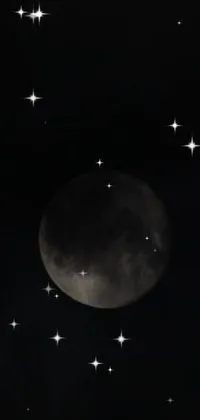 Transform your phone screen into a mesmerizing night sky with this live wallpaper