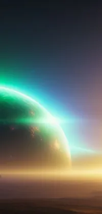 Get lost in an alien world with this stunning live wallpaper