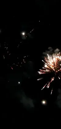 Atmosphere Sky Fireworks Live Wallpaper