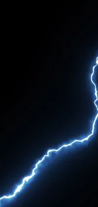 Electrify your phone with a stunning lightning live wallpaper