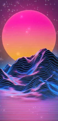 Synthwave Vaporwave 4k live wallpaper - Download