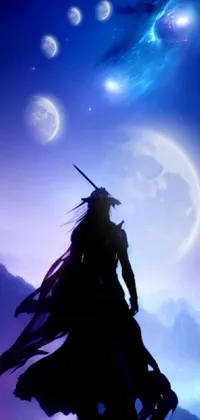 Get transported to a mystical world with this stunning live wallpaper for your phone