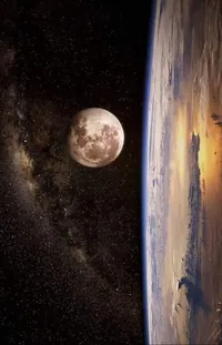 Atmosphere Sky Moon Live Wallpaper - free download