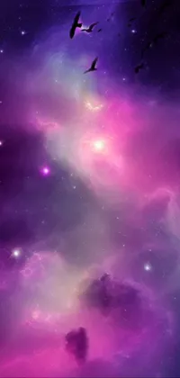 Transform your phone into a stunning starry sky with this captivating live wallpaper