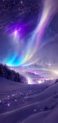 Atmosphere Snow Nature Live Wallpaper
