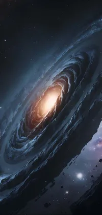 Atmosphere Spiral Galaxy Galaxy Live Wallpaper
