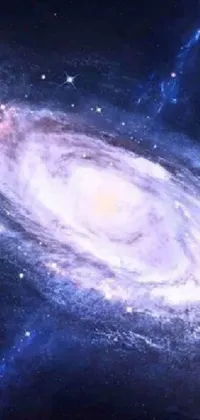 Atmosphere Spiral Galaxy Liquid Live Wallpaper