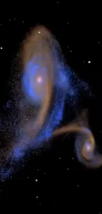 Atmosphere Spiral Galaxy Nebula Live Wallpaper