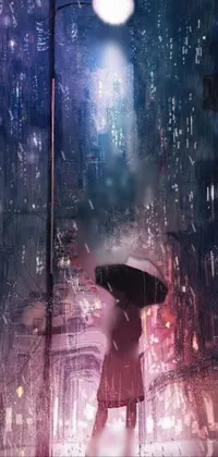 Atmosphere Umbrella Light Live Wallpaper