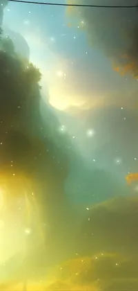 Atmosphere Water Amber Live Wallpaper