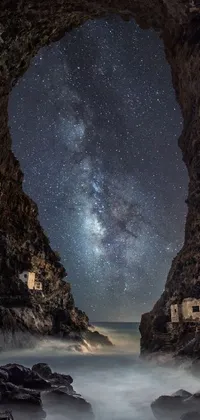 Bring the wonders of the night sky to your phone with this breathtaking live wallpaper