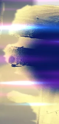 Atmosphere Water Purple Live Wallpaper