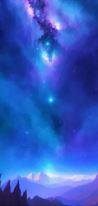 This UHD 4K phone live wallpaper showcases stunning concept and space art