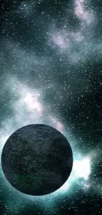 This phone live wallpaper brings you stunning space art that captures the imagination