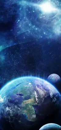 Atmosphere World Light Live Wallpaper