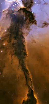 Transform your phone into a window to deep space with this amazing live wallpaper