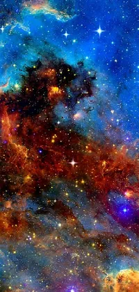 Bring the beauty of outer space to your phone with this stunning live wallpaper
