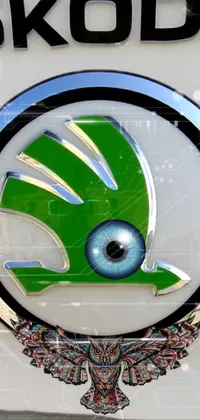 Auto Part Green Circle Live Wallpaper