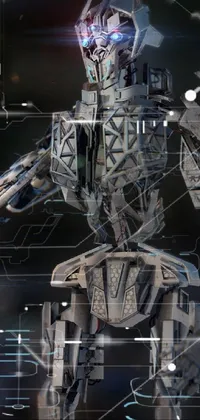 Unleash the sci-fi spirit with this phone live wallpaper